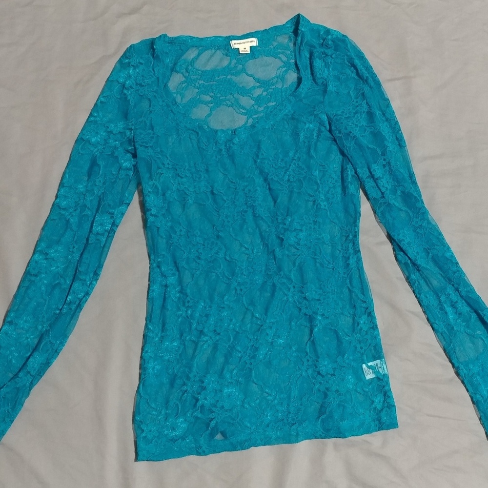 Zenana Outfitters Lace Top